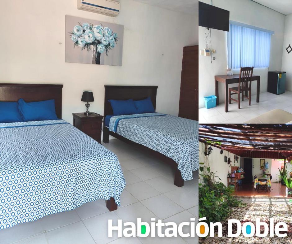 Hotel Posada Las Brisas Seybaplaya Екстериор снимка